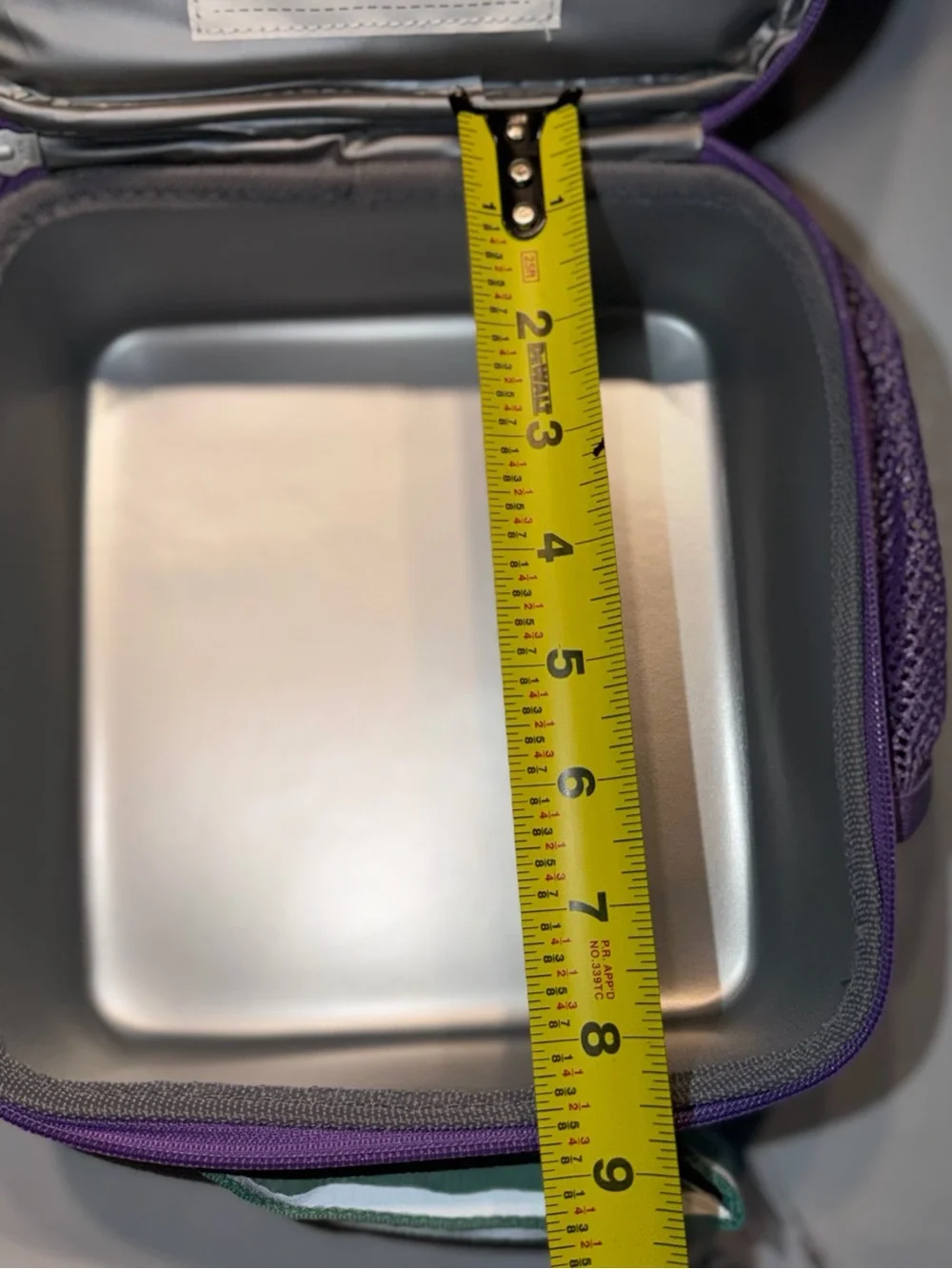 Pottery Barn Kids Mackenzie Purple Camo Backpack & Lunch Box Set. EMP